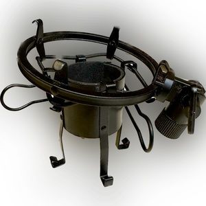 MICROPHONE SHOCK MOUNT CLIP NOISE ISOLATION STABILIZER ANTI-VIBRATION PODCAST